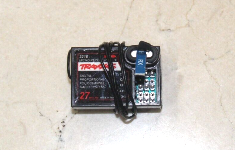 Traxxas 27MHZ 2216 4CH Micro Receiver / No Crystal Slash Stampede Rustler