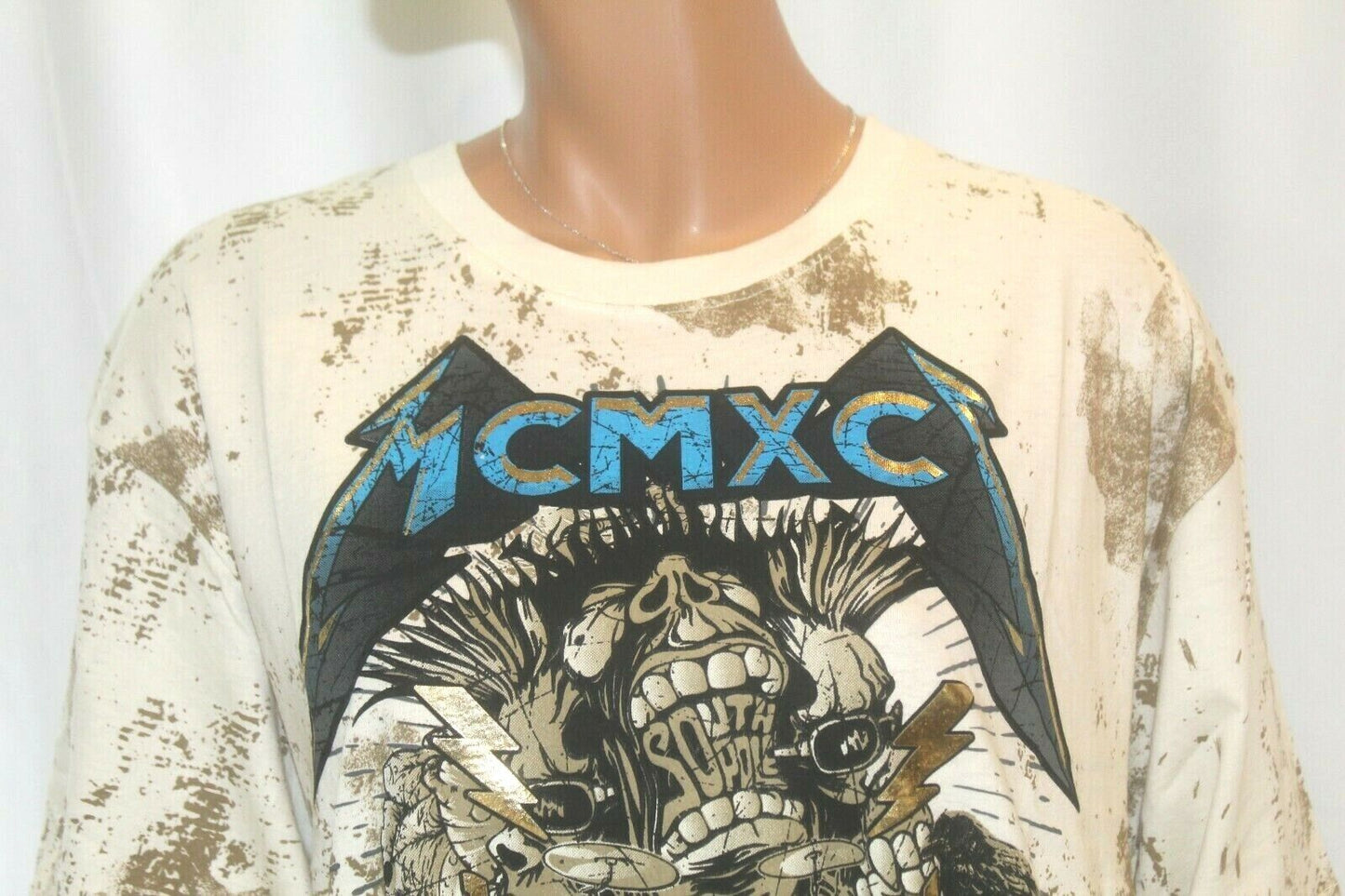 *NWT* South Pole  Truth-Liberty Skull  T-Shirt MCMXC1991 SIZE XL