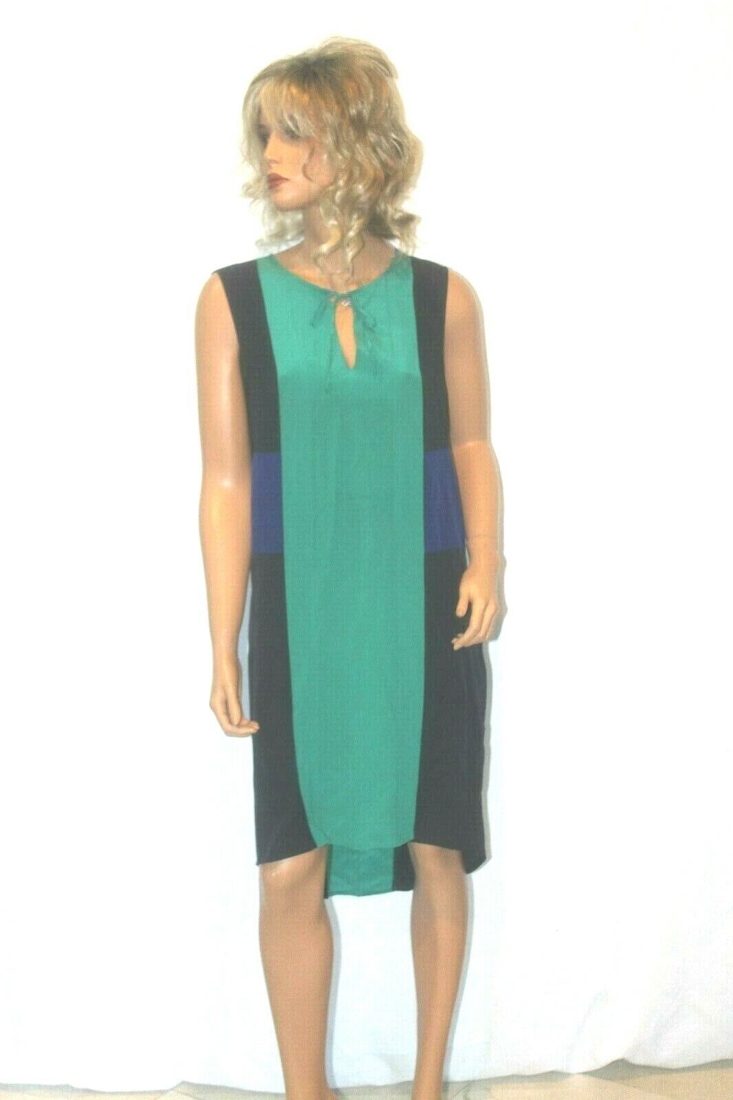 *NWT* $228 BCBG Max Azria Womens Chiffon Sleeveless  Hi Low Dress Size Small