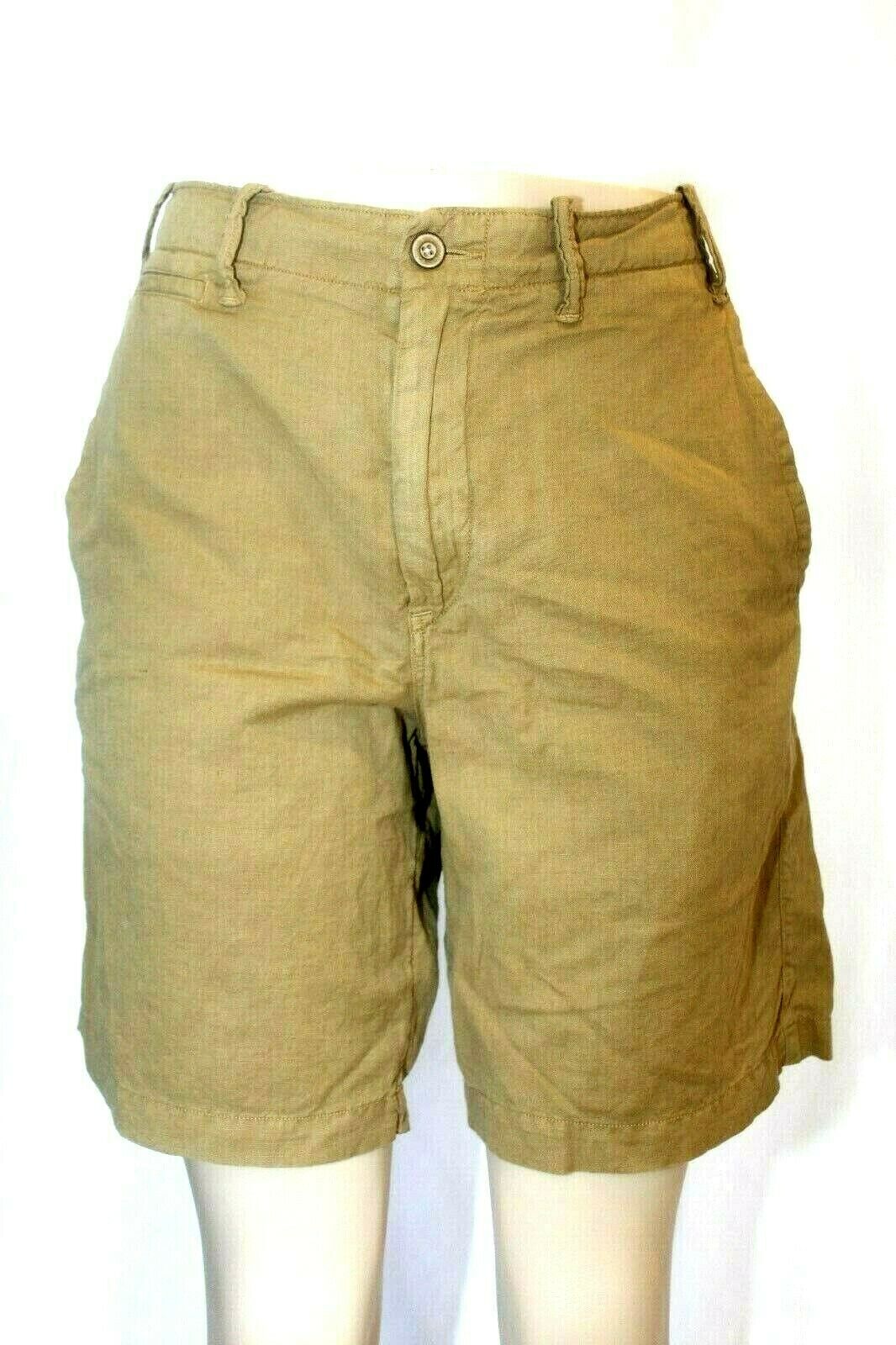 *NWT* $85. Men's POLO RALPH LAUREN 5 Pocket Classic Fit Khaki Shorts Sz 32 W