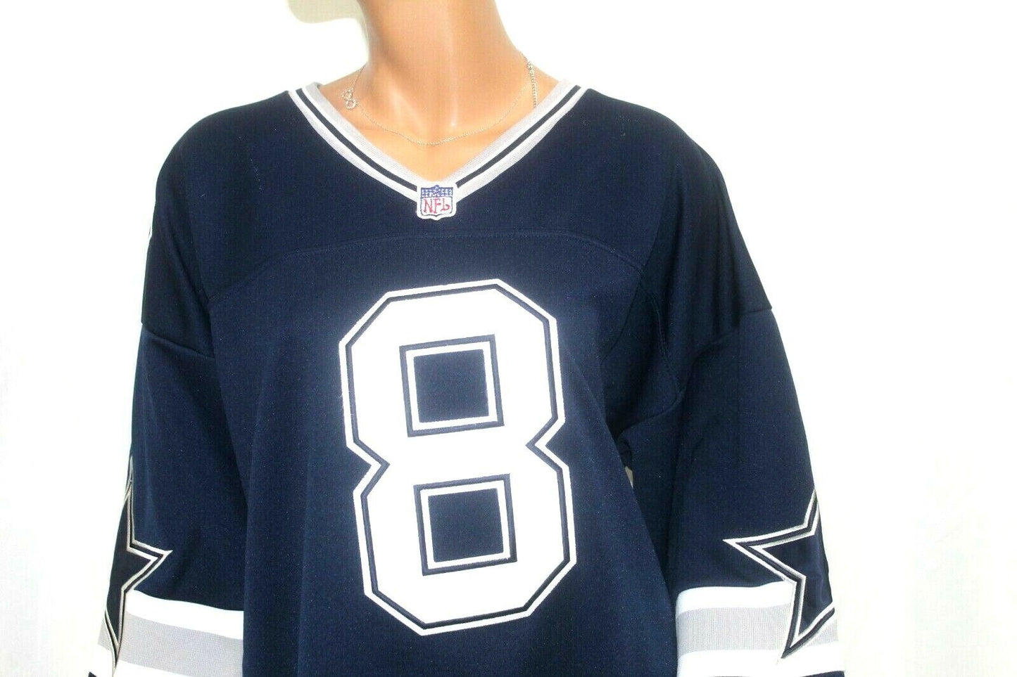 *NWT* $380. #8 Troy Aikman Dallas Cowboys Mitchell & Ness Throwback Jersey Sz 54