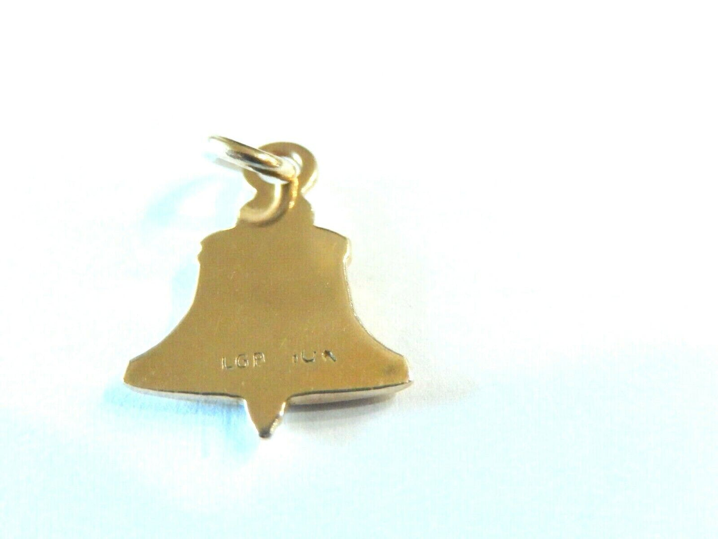 *VINTAGE* 10K Yellow Gold  Bell Telephone  Pendant  / Charm