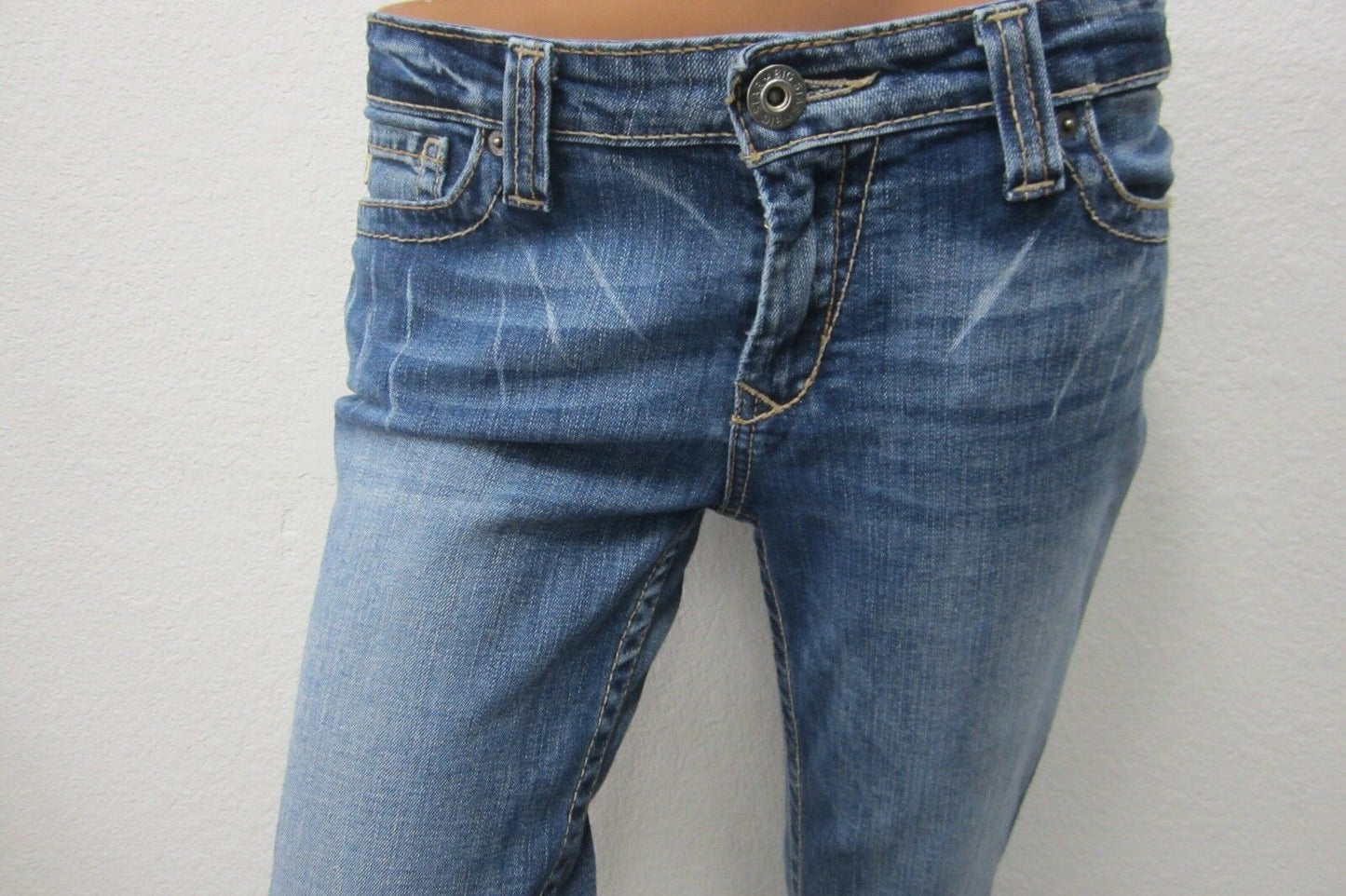 *NICE*  Big Star Maddie Mid Rise Fit Blue Jeans Womens Size W27 x L32