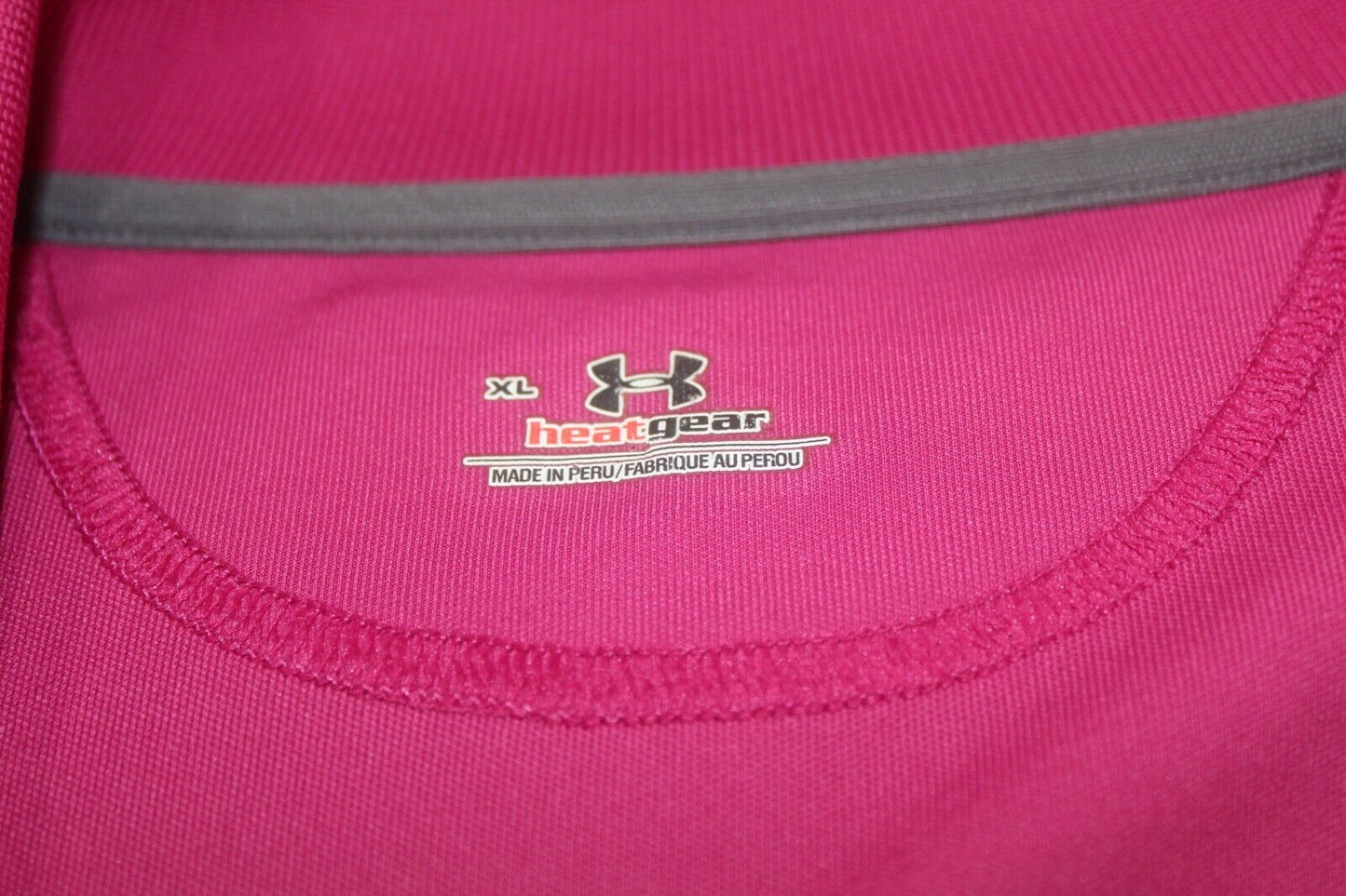 Under Armour Heat Gear Polo Shirt Loose Fit Solid  Mens Sz XL