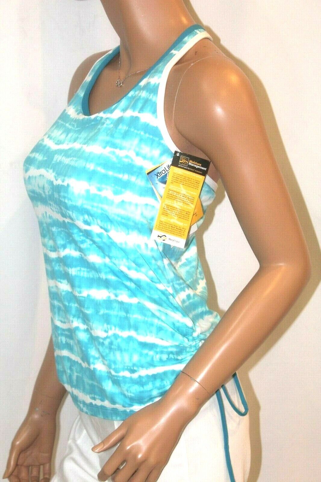 *NWT* LYCRA Athleta  Built In Padded Bra Moisture Wicking Active Wear Top M