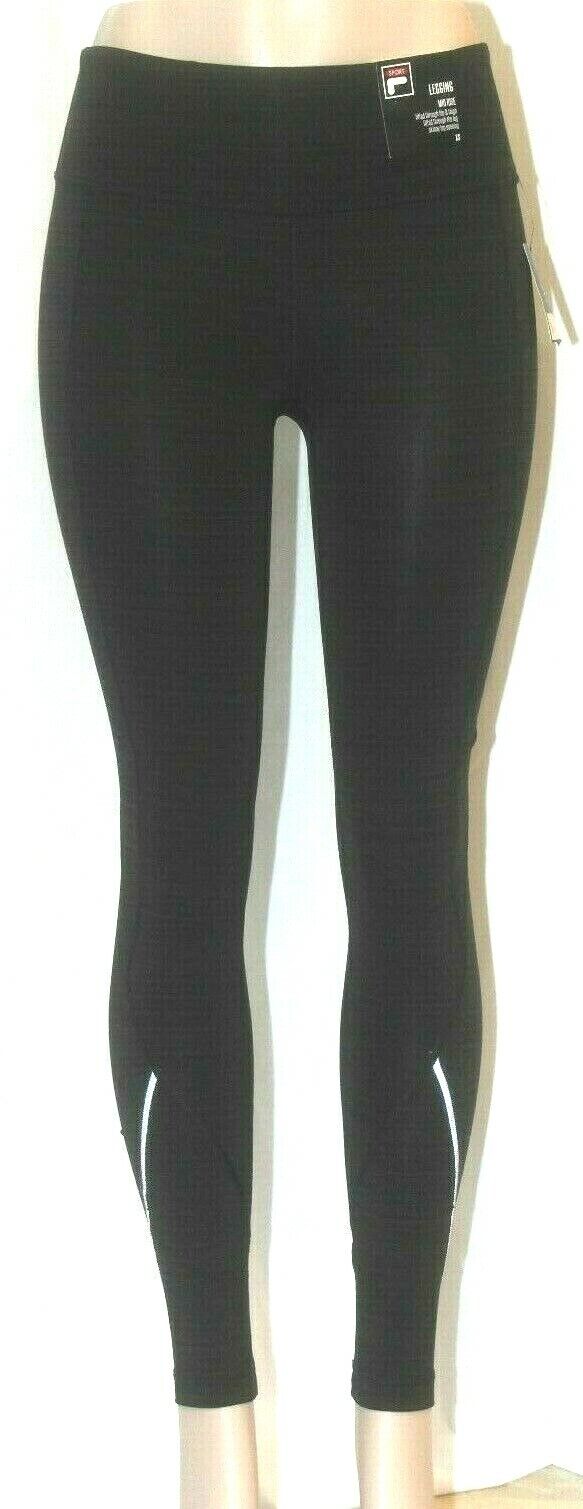 *NWT* $45. FILA  Women's Sport  Legging Color "Black Tie" Tru Dry & Tru Warm XS