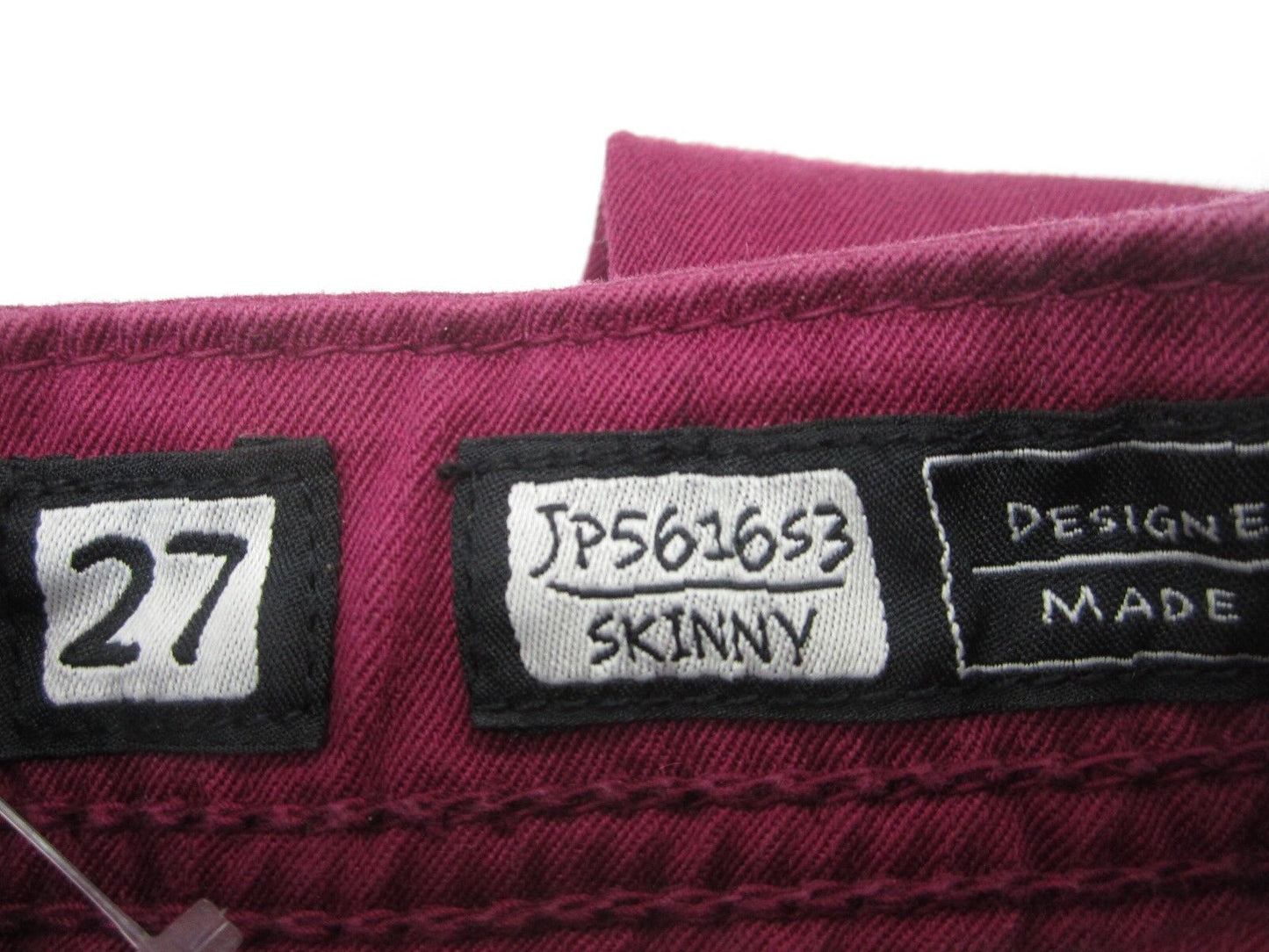 NWOT Miss Me Raspberry Angel Wings Skinny Jeans Jp5616s3