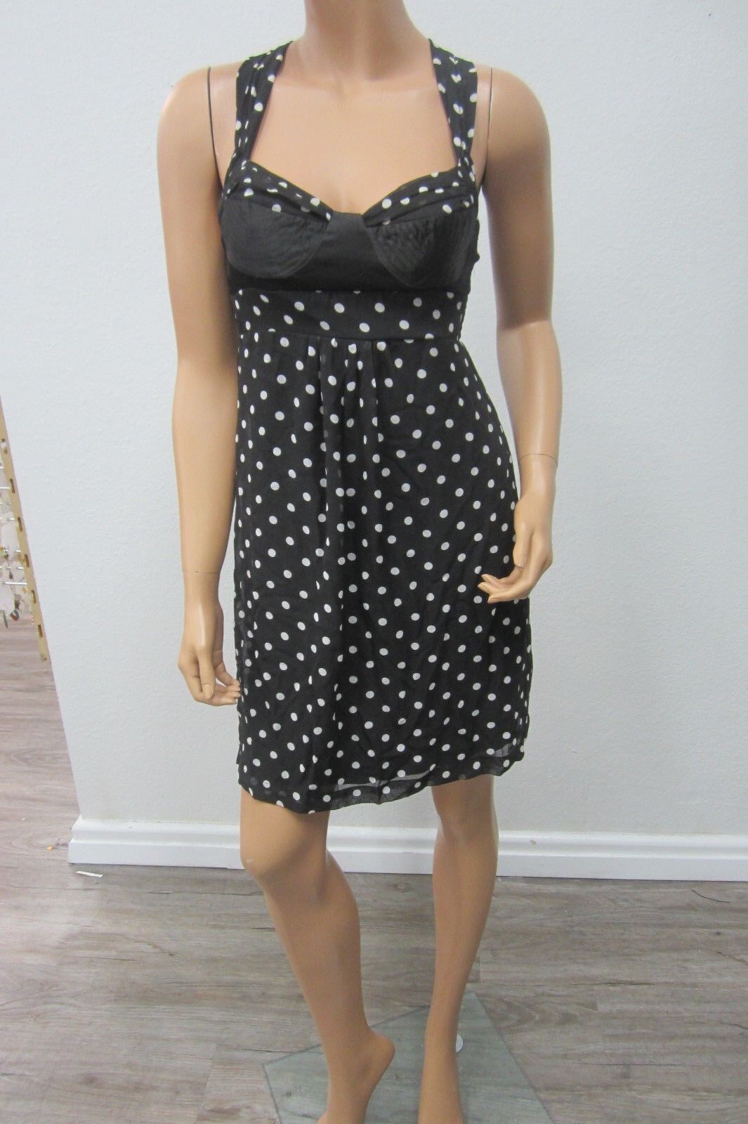 *SUPER CUTE* GUESS JEANS Black  Sleeveless Shift Dress Size 3