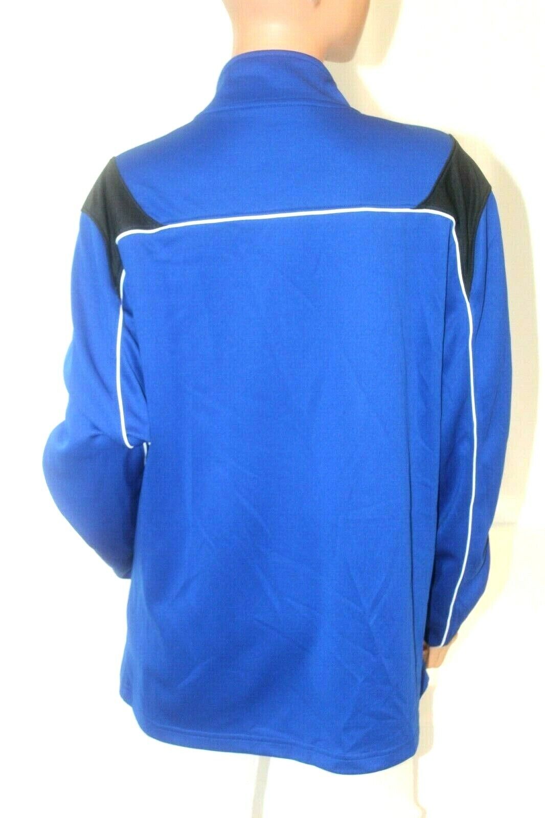 NWT* $65. Asics Aztecs Miles Full Zip Training Running Jacket Men's Medium Blue