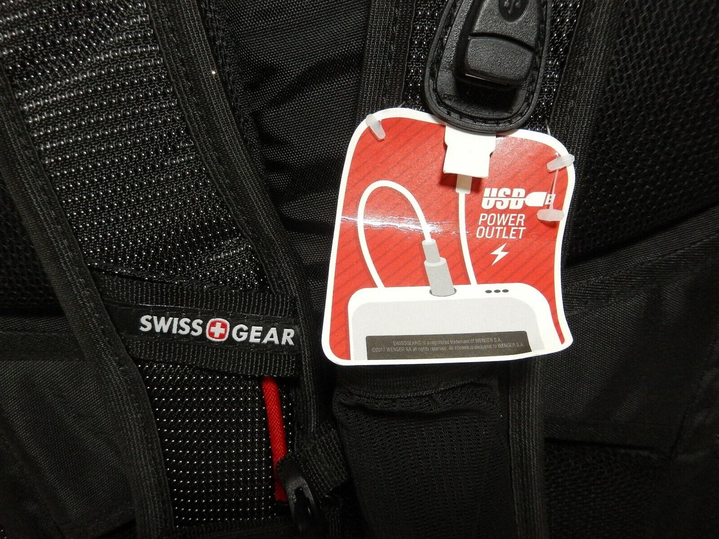 *NWT* Swiss Gear ScanSmart Max Laptop Backpack TSA-Friendly USB Power Plug