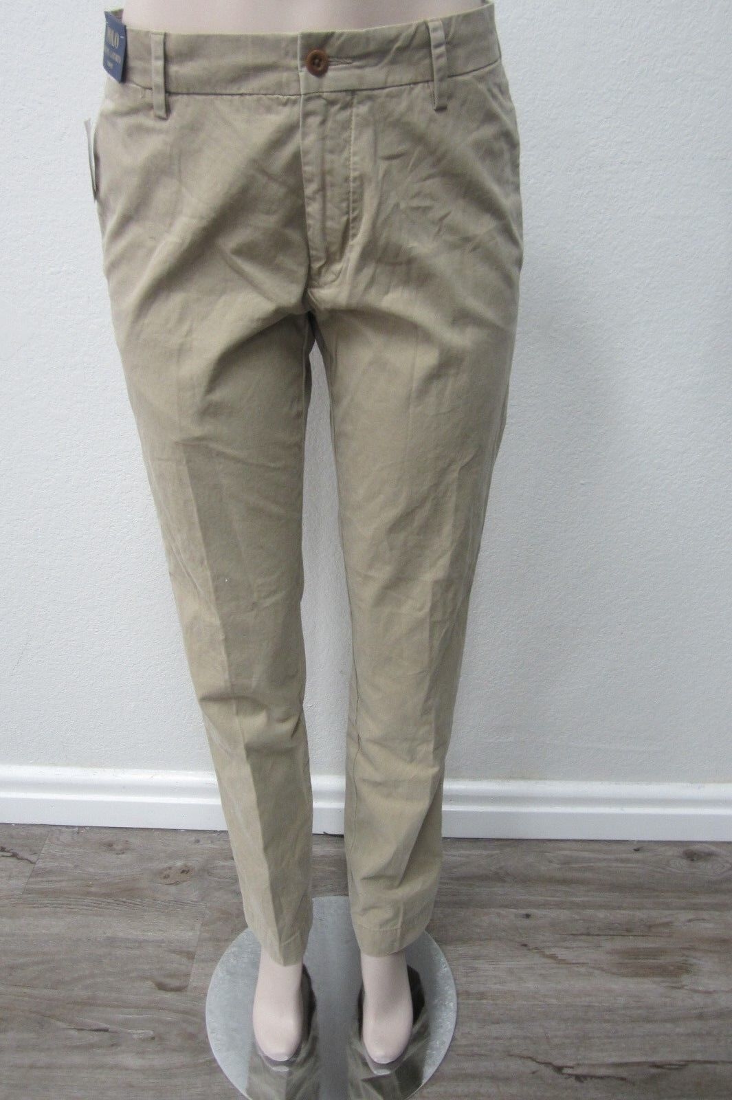 NWT Ralph Lauren Polo Blue Label Slim Fit Khaki Pants (32×32)