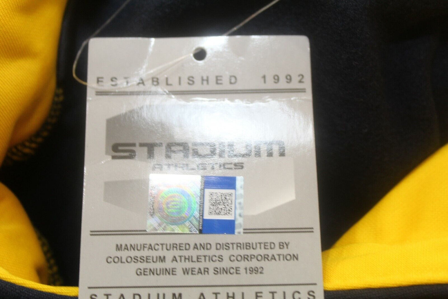 *NWT* Stadium Athletics Michigan Wolverines Pullover Insulated Hoodie Size XL