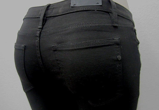 NWT Miss Me - Womens Mid-Rise Super Skinny Black Jeans M1001G32 Size 27 x 27