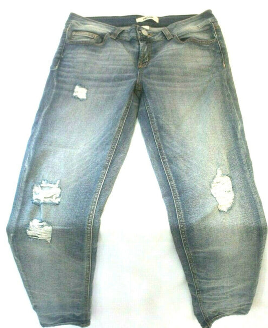 Refuge Women's Distressed Stretch Skinny Jeans Size 4 W30 x L30