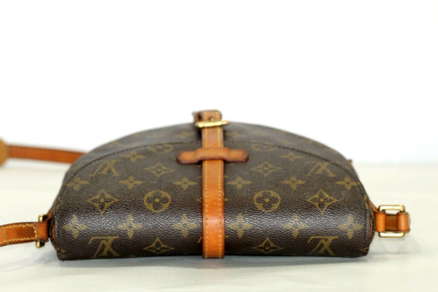 *VINTAGE*  Louis Vuitton 1995 Chantilly PM Brown Monogram Shoulder Bag SD0954