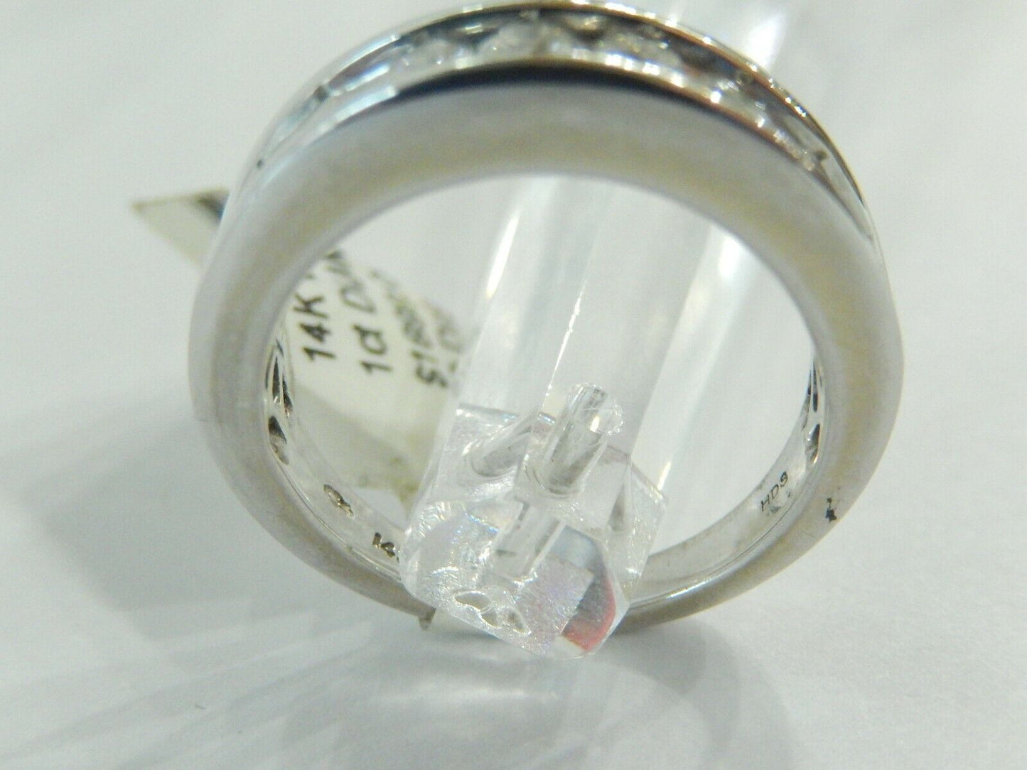 1Ct Brilliant Natural Diamond Engagement Ring Wedding Band 14k White Gold Sz 7