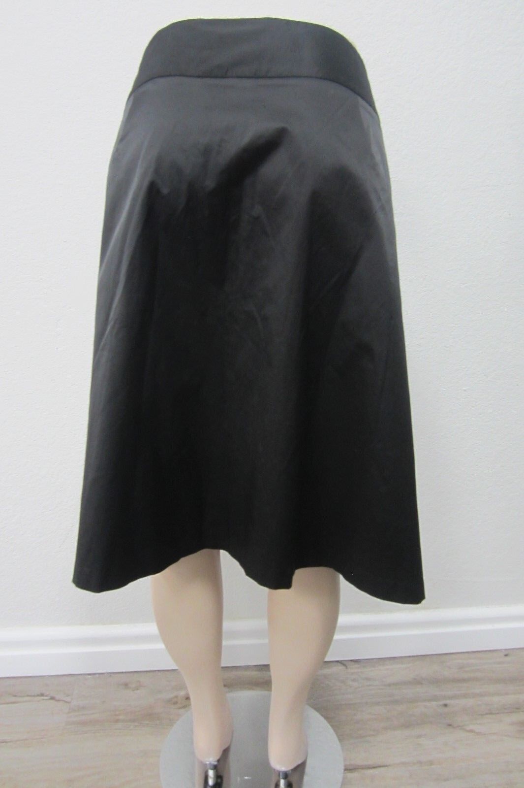NWT LANE BRYANT PLUS SIZE BLACK ZIPPER SKIRT SZ 26 x 24" LENGTH
