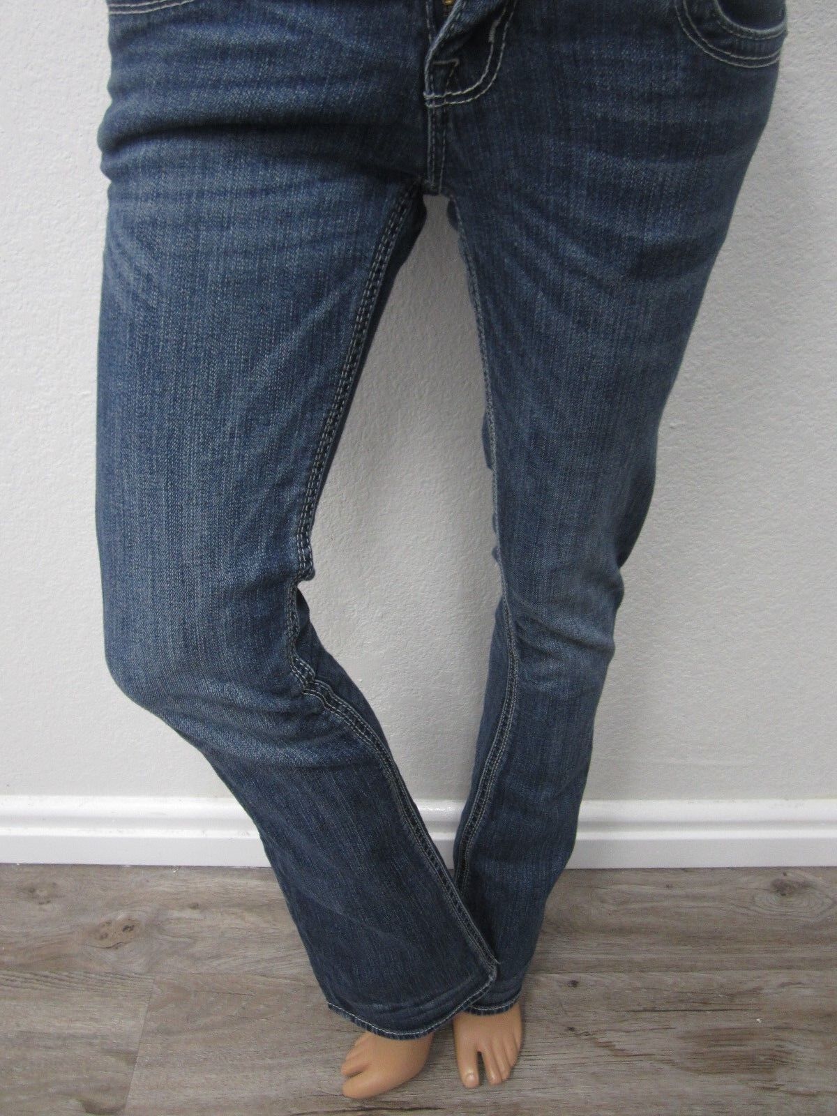 VERY NICE Rock Revival  Stephan Boot Cut Medium Blue Jeans Size 26 x 32.5