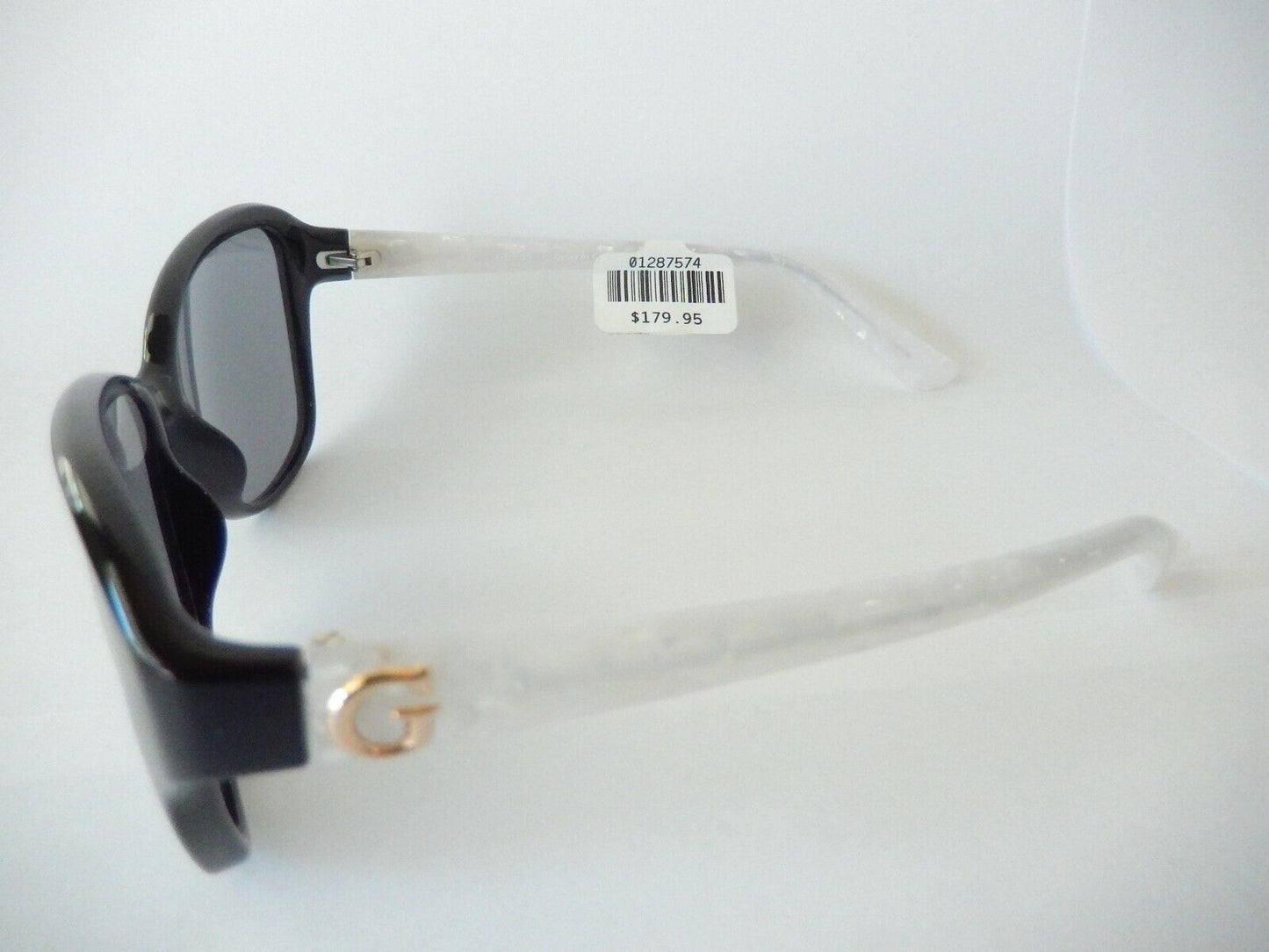 NWT $179 Guess GU 7355 BKWHT-3 Z05 Black White Gray Gradient 55mm  Sunglasses