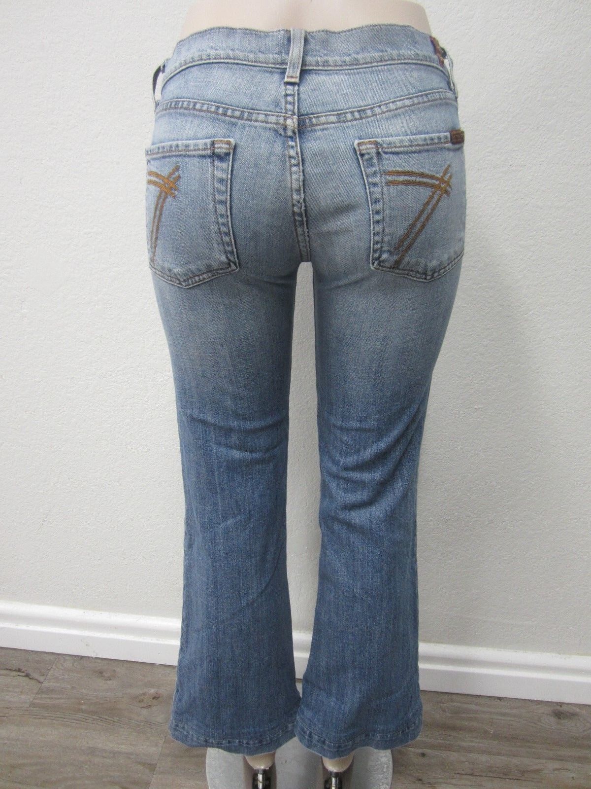 NICE 7 for all Mankind Women's Jeans Bootcut Seven Size 30 x 29