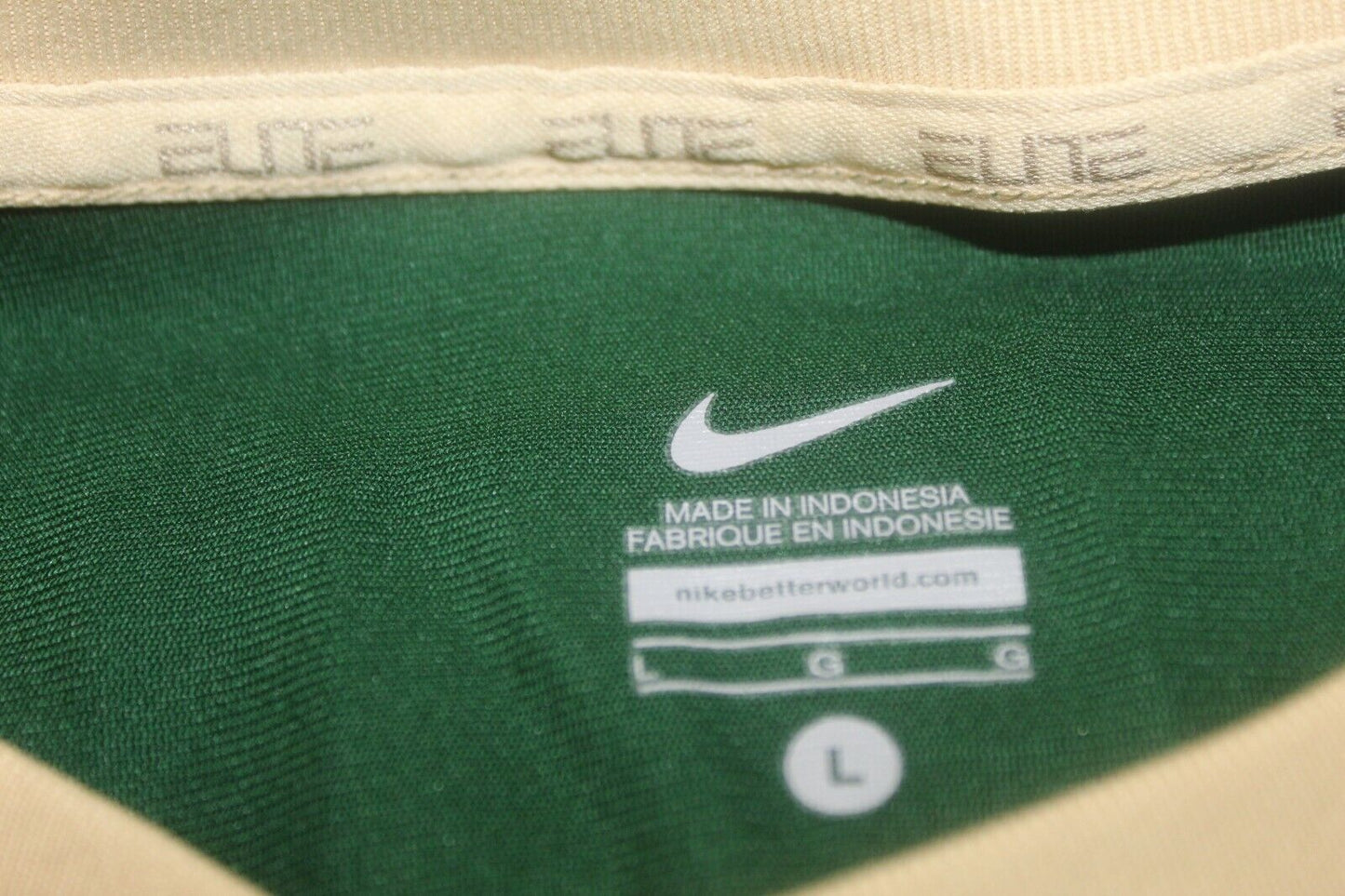 *RARE* 2012 Nat. Champ. Baylor #20 Nike Elite NCAA BB Final 4 Warm Up Jacket LG
