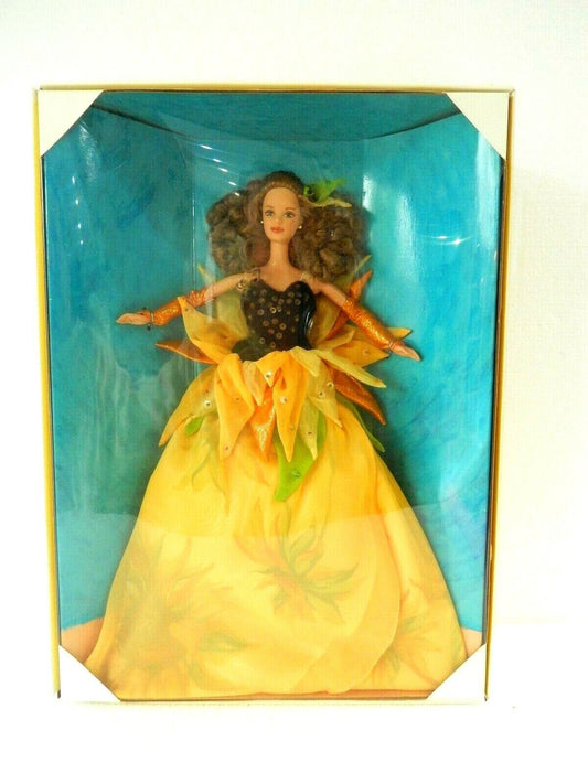 Vincent Van Gogh Sunflower Barbie nrfb 1998 (J) Beautiful doll !!