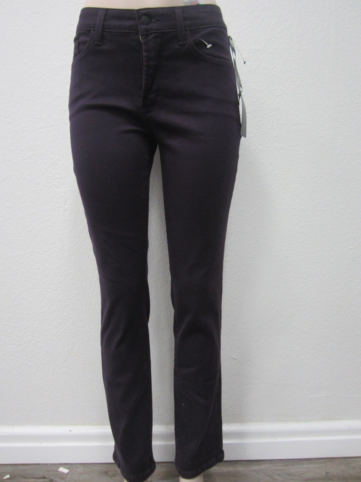 NWT NYDJ Not Your Daughters Jeans Samantha Slim Purple ponte stretch LEGGINGS 4P