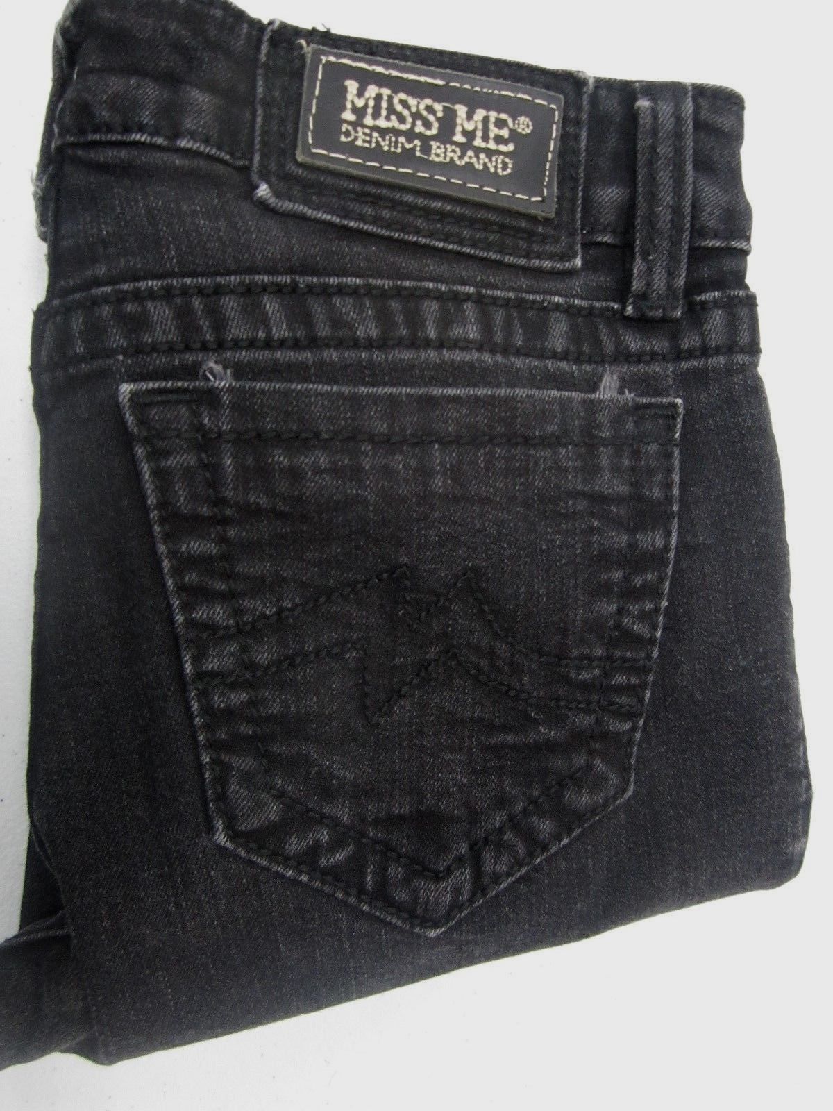 MINT MISS ME Women’s Black Skinny Jeans Griffith Park Style JPD1003SK-4 Sz 28x28