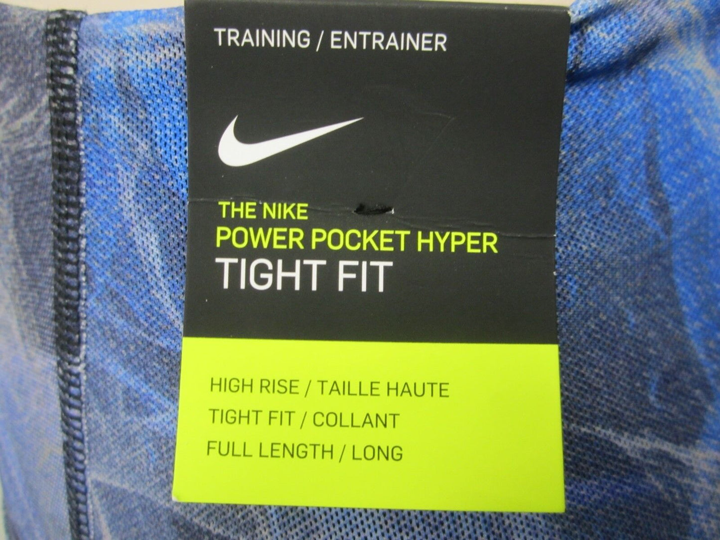 NWT Nike Pocket Power Hyper Women's Training Tights Running Gym Casual Yoga Med