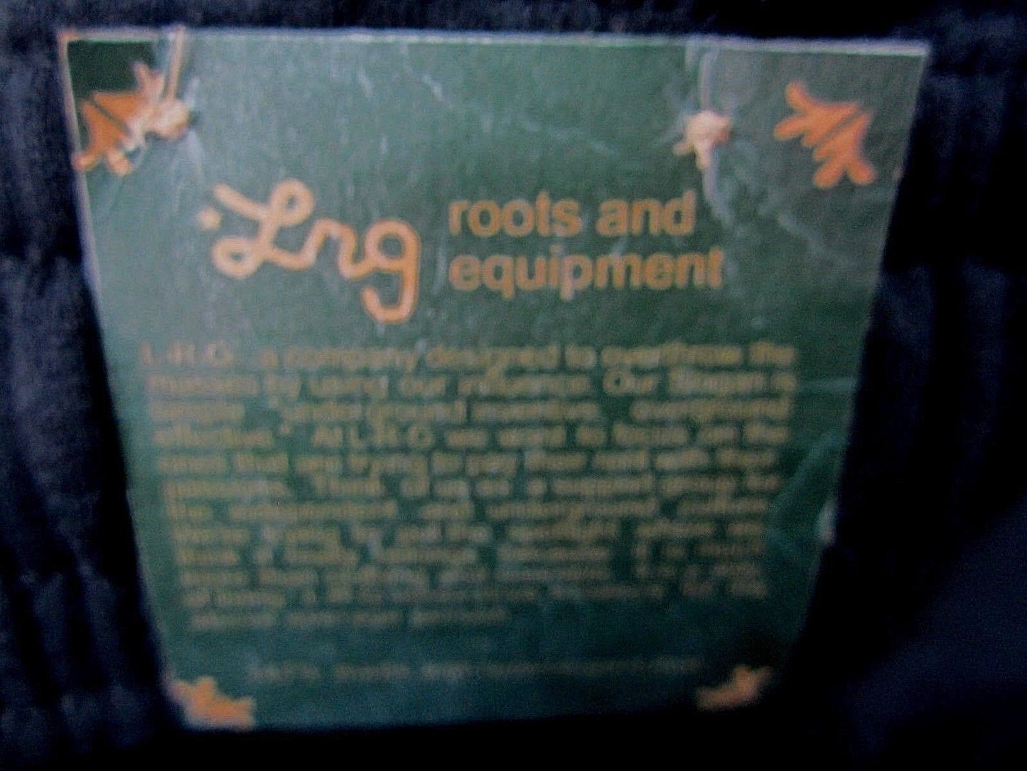 L.R.G. GENUINE  JOGGER PANTS BLACK  THICK COTTON MEN SZ LARGE XXXXXL