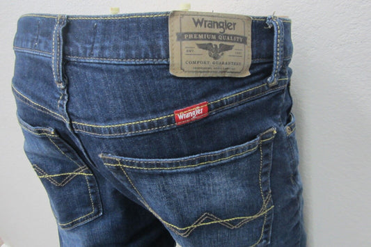 Wrangler Mens 4-Way Flex Straight  Fit Jeans Size W31 x L30