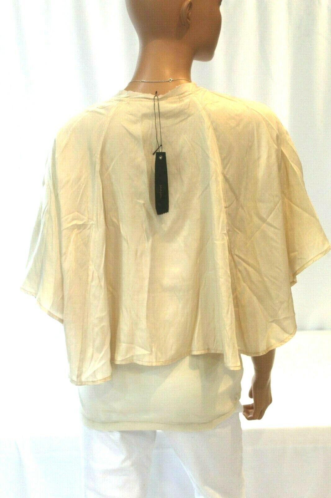 *NWT* Season. JS - Nordstrom Womens Ivory Batwing Tunic Top Size Medium