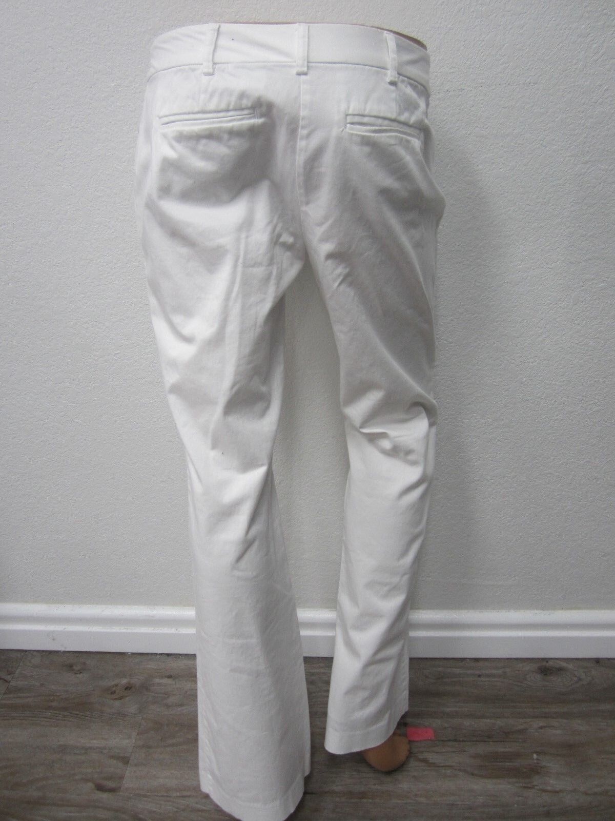 VERY NICE Michael Kors Womens Pants White Bootcut Gramercy Fit Size 4 x 31"L