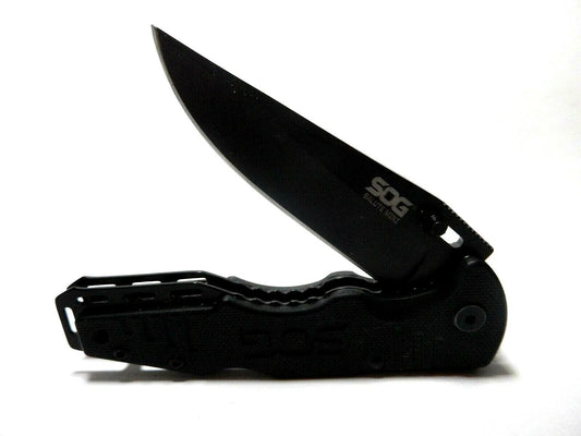 *NEW*   SOG Knives Salute Mini Black Oxide FF1101-CP