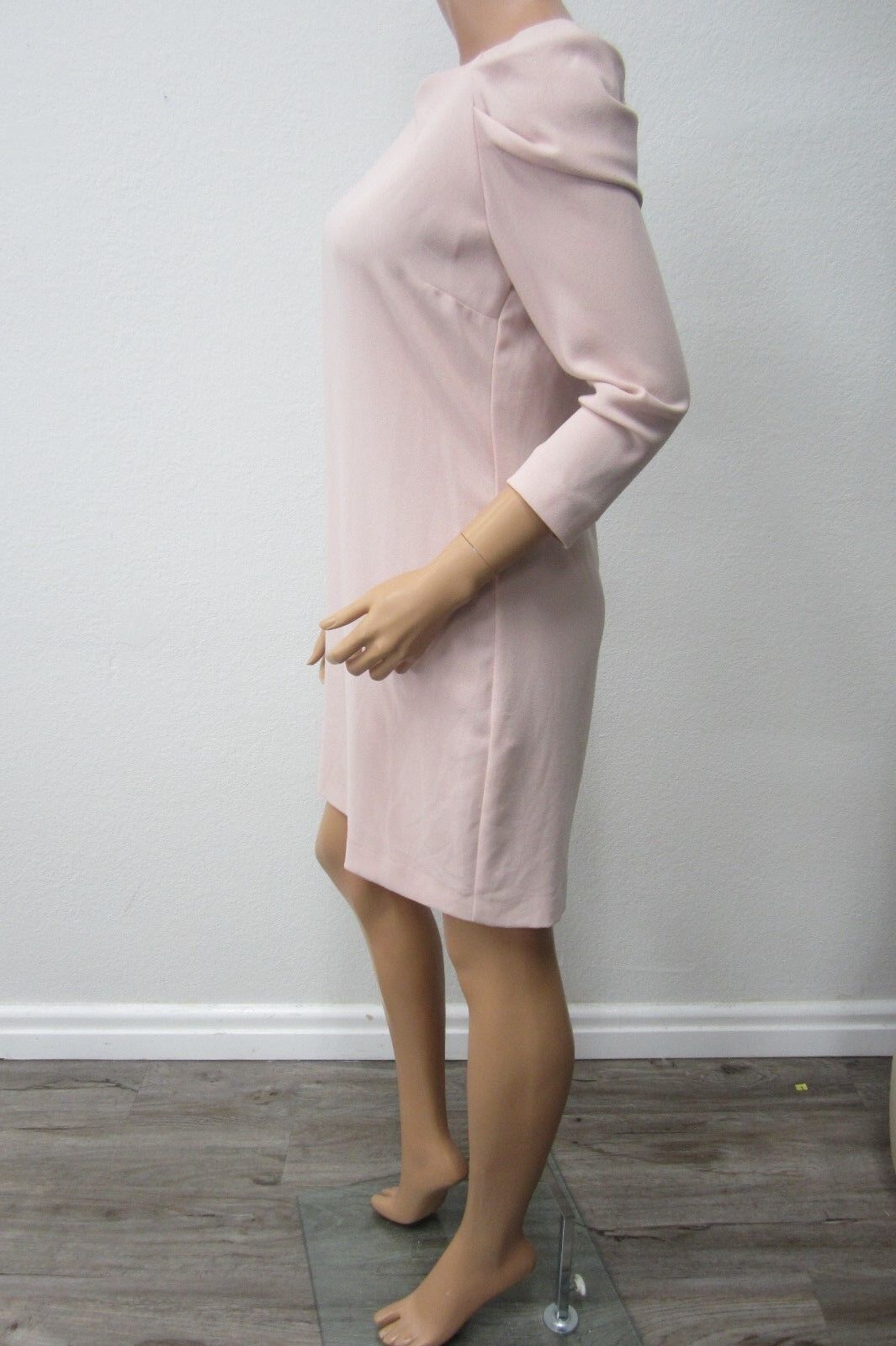 *NWT* ZARA WOMAN - ELEGANT & CLASSY - Solid Dress With 3/4 Sleeves Sz M