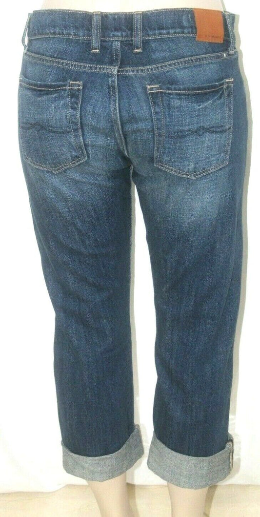 Women’s LUCKY BRAND Sienna Weekender Crop Jeans Size 6 (W28) x L24 with Cuff