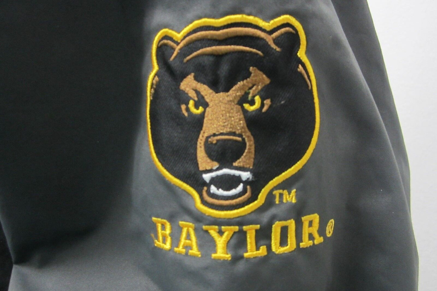 NEW NCAA Baylor Bears Stitched Pullover Jacket Size Adult XL Colosseum Athletics