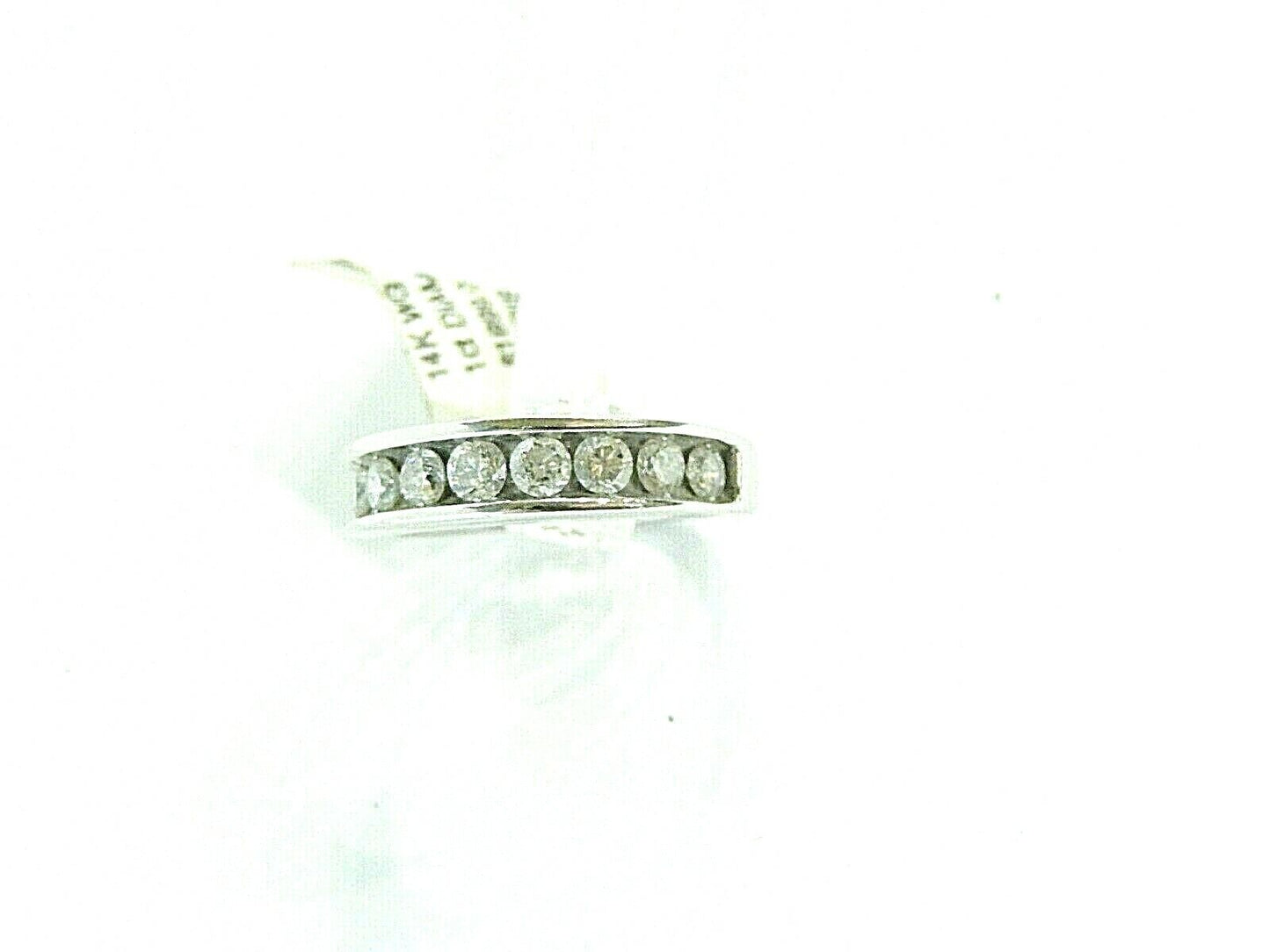 1Ct Brilliant Natural Diamond Engagement Ring Wedding Band 14k White Gold Sz 7