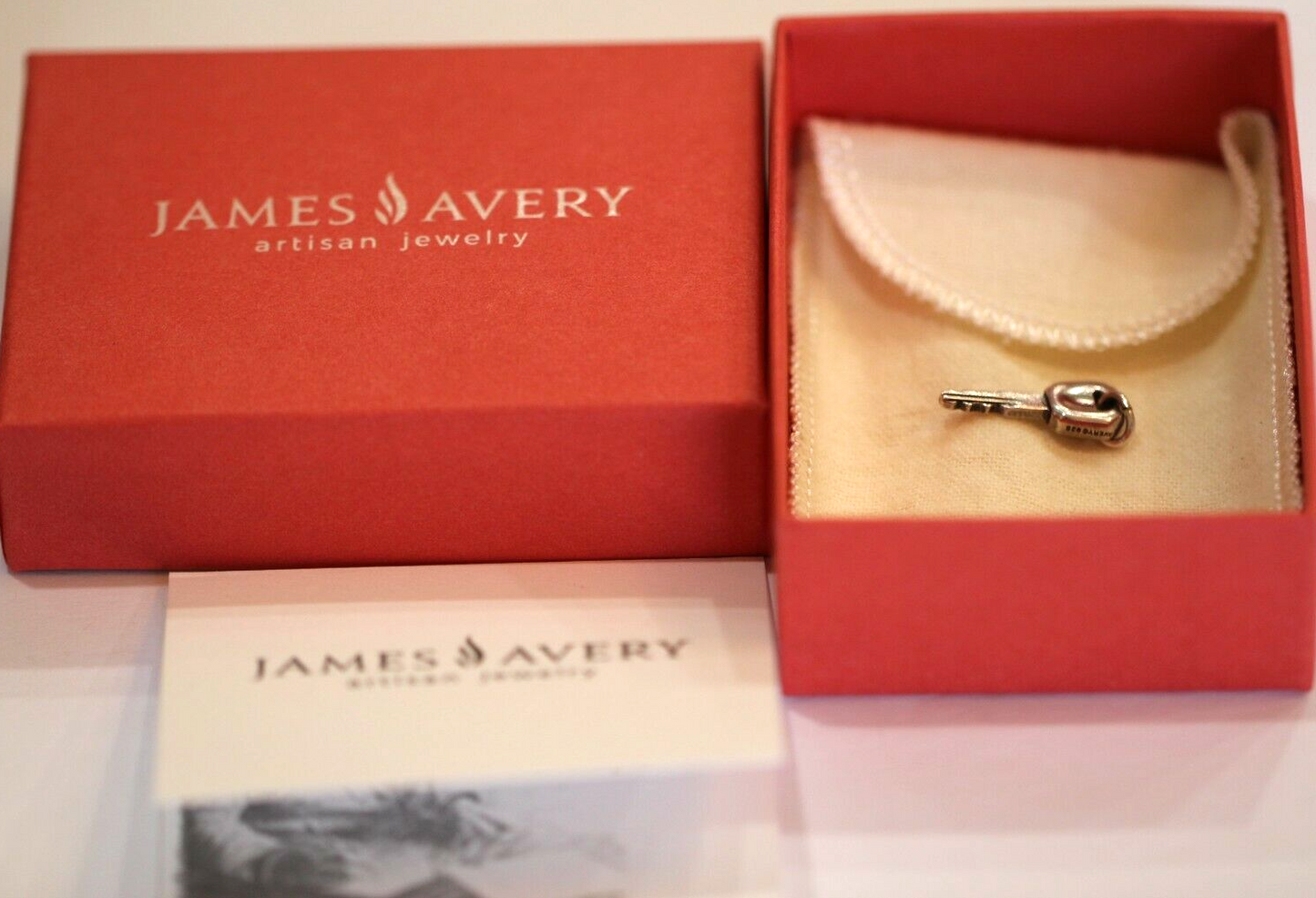 *RETIRED* James Avery Sterling Silver 3D Car Key Charm