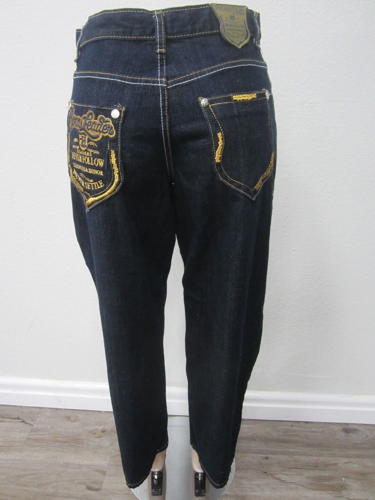 NWOT Evolution In Design Women's Dark Denim  Blue Jeans Size 20  x  28L