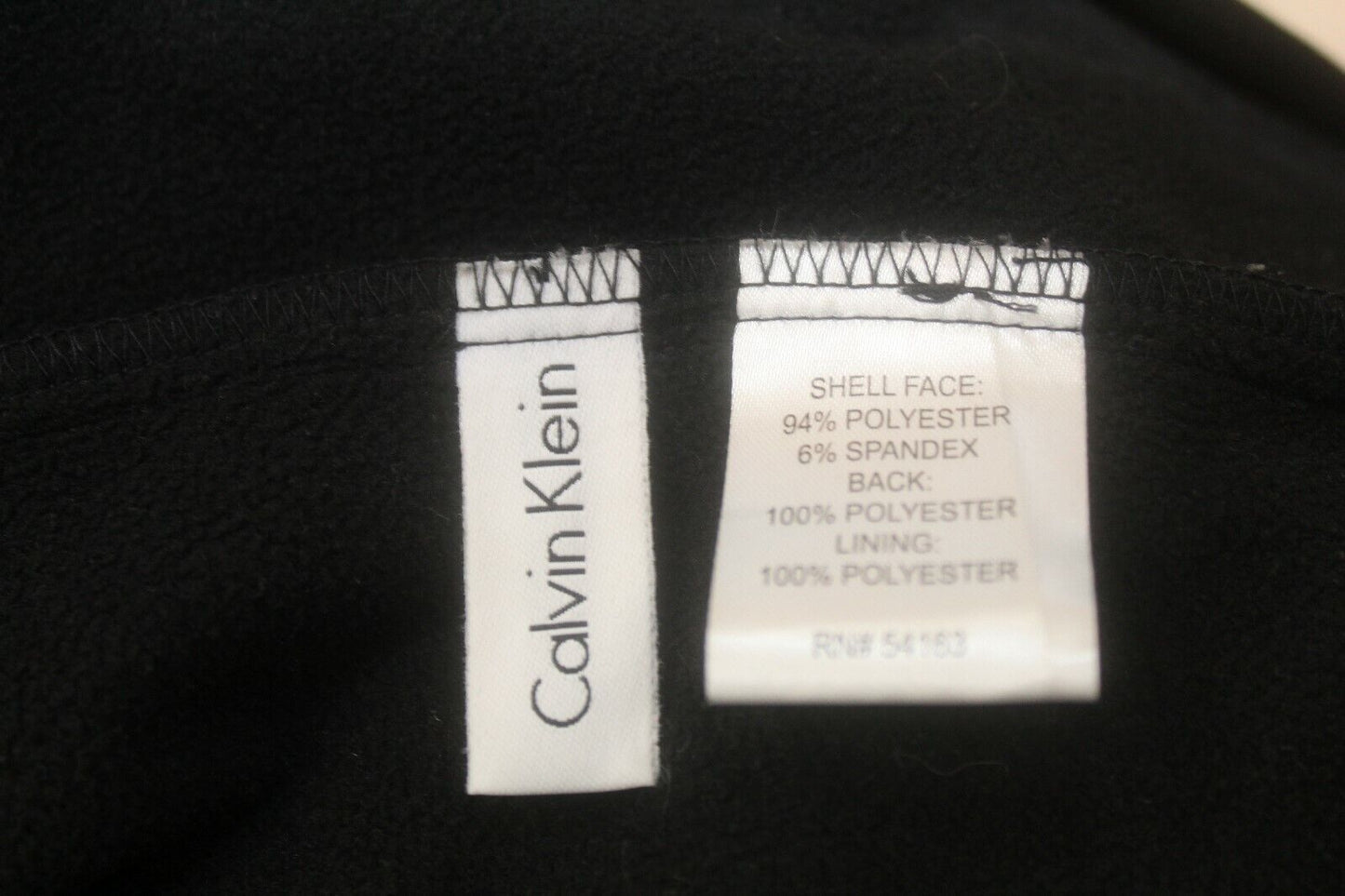 Calvin Klein Men's Black Insulated Water/Wind Resistant Jacket Coat Size Medium