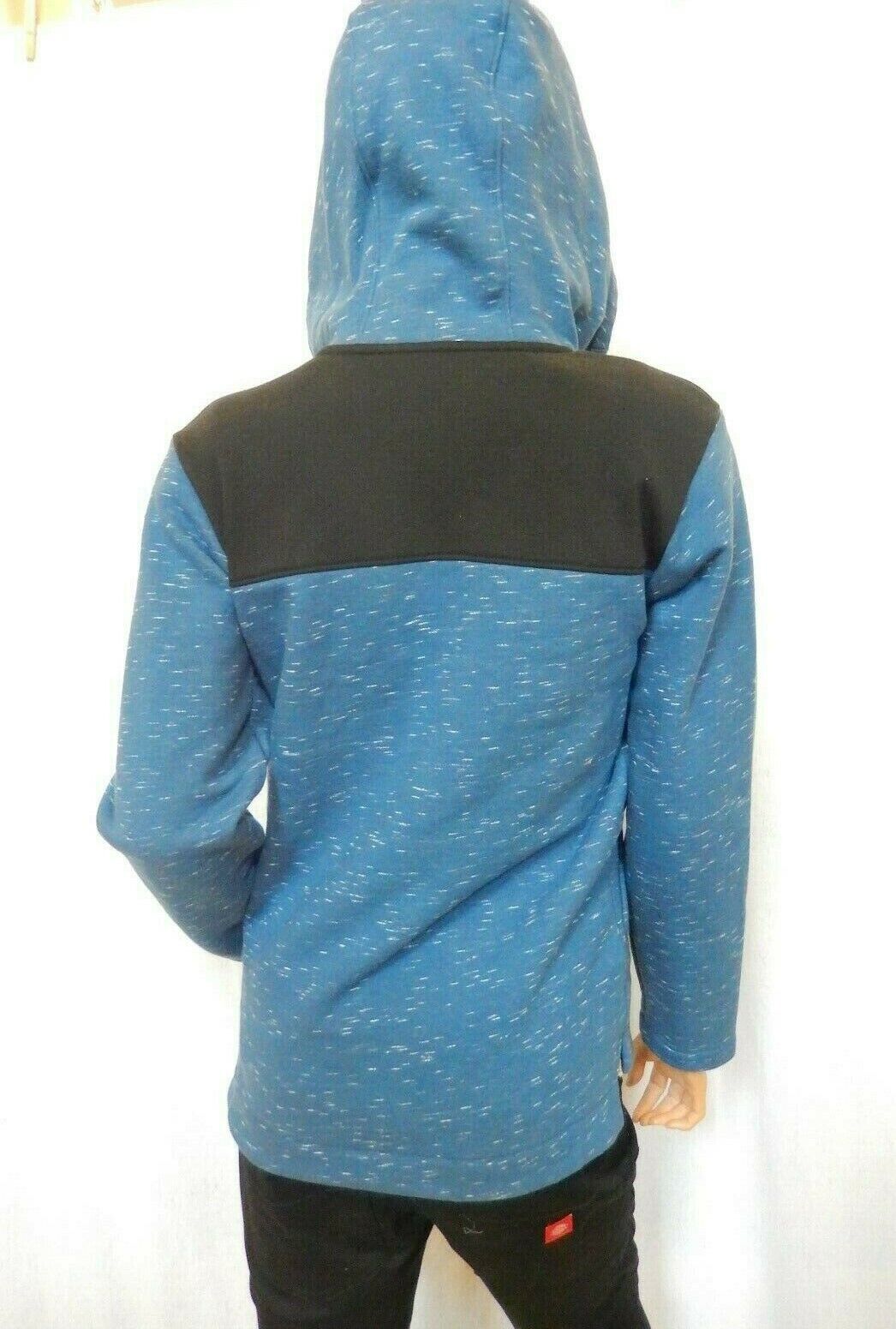 *NWT* $65 The North Face Boys Linton Peak Anorak Jacket Blue Hooded Sz XL