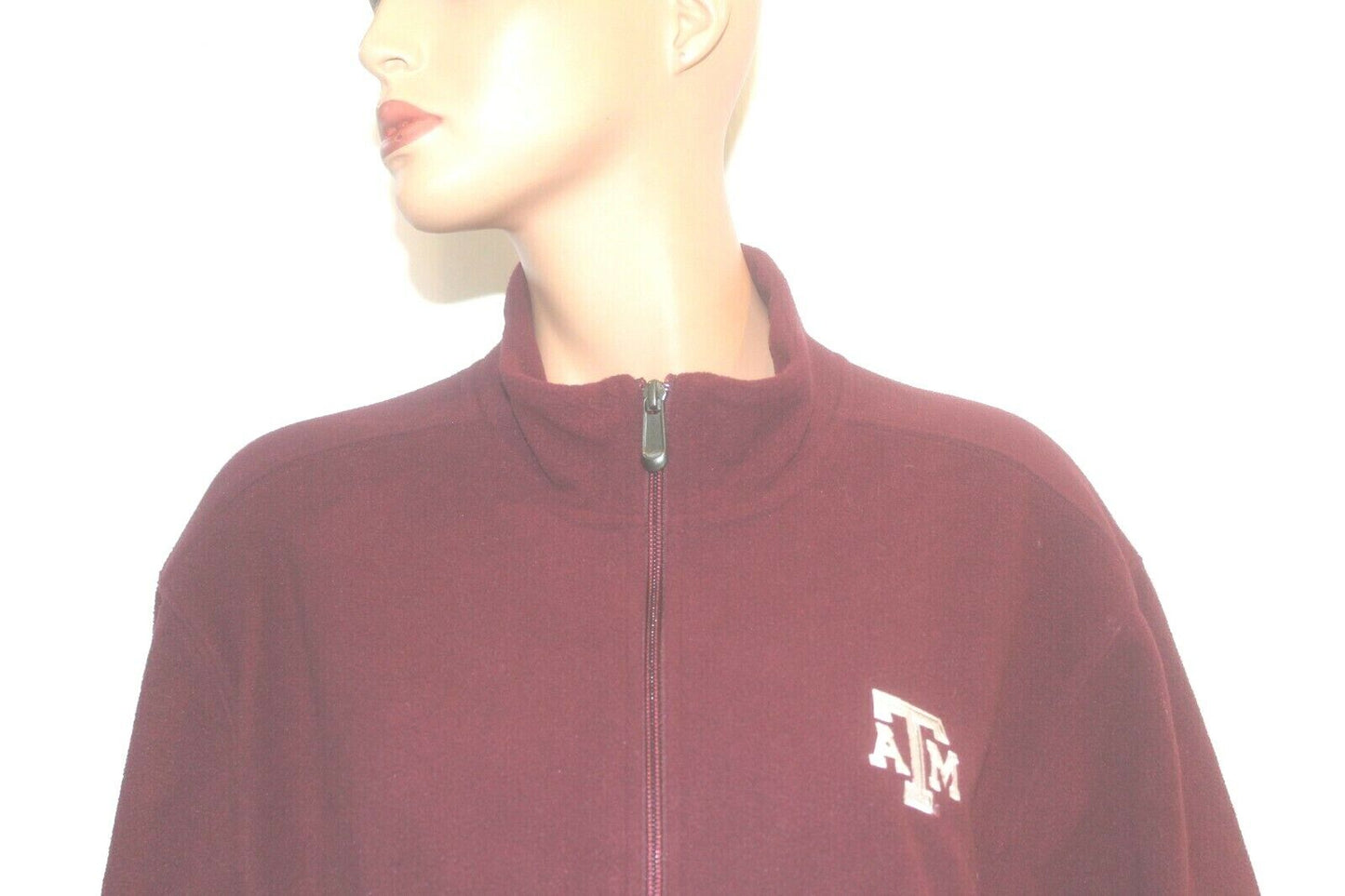 Mens  Texas A & M 1/4 Zip Maroon  Fleece Jacket Sports Specialties by Nike Sz XL