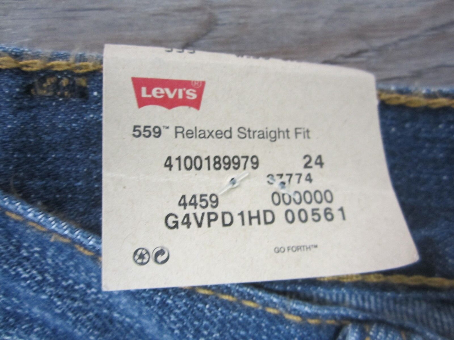 NWT Levi's 559 Men's Relaxed Straight Fit Jeans Medium Blue Wash 005594258