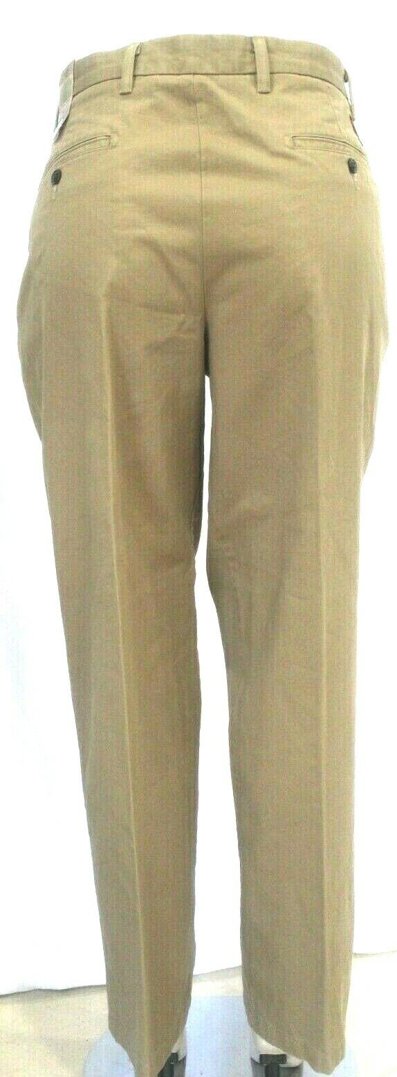 NWT Dockers Game Day Classic Flat Front Khaki Pant Oklahoma Sooners Tan Sz 38x32