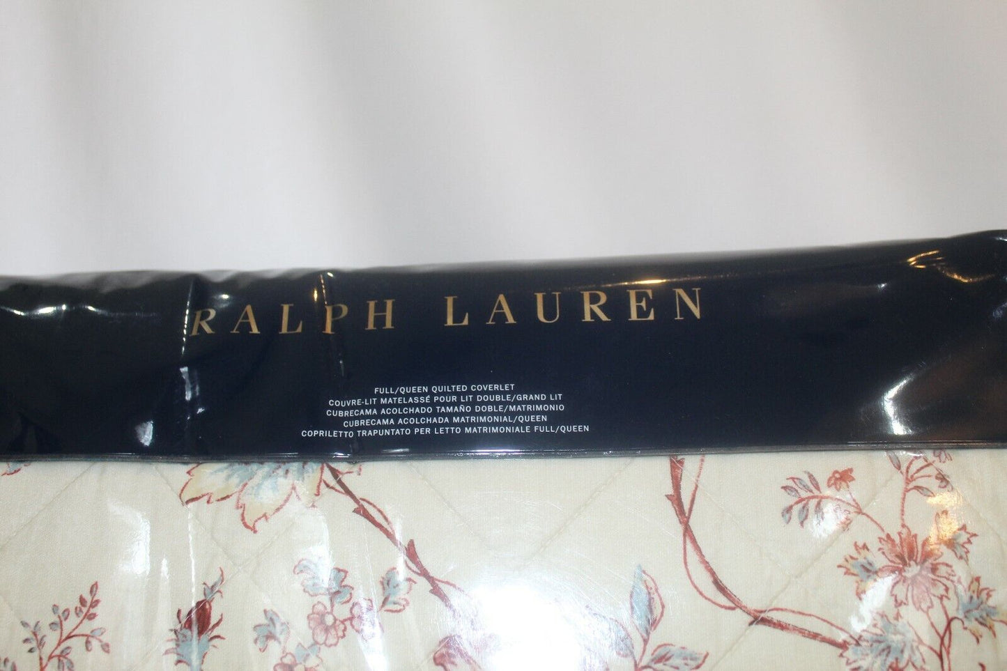 **NWT* $430. Ralph Lauren Islesboro Kailie Floral Full/Queen  Quilted Coverlet