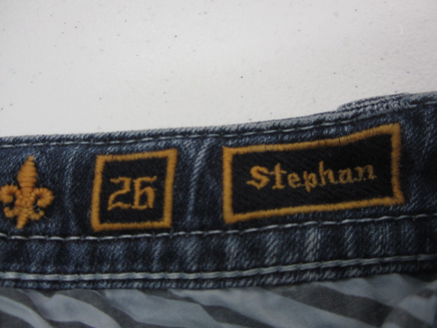 VERY NICE Rock Revival  Stephan Boot Cut Medium Blue Jeans Size 26 x 32.5