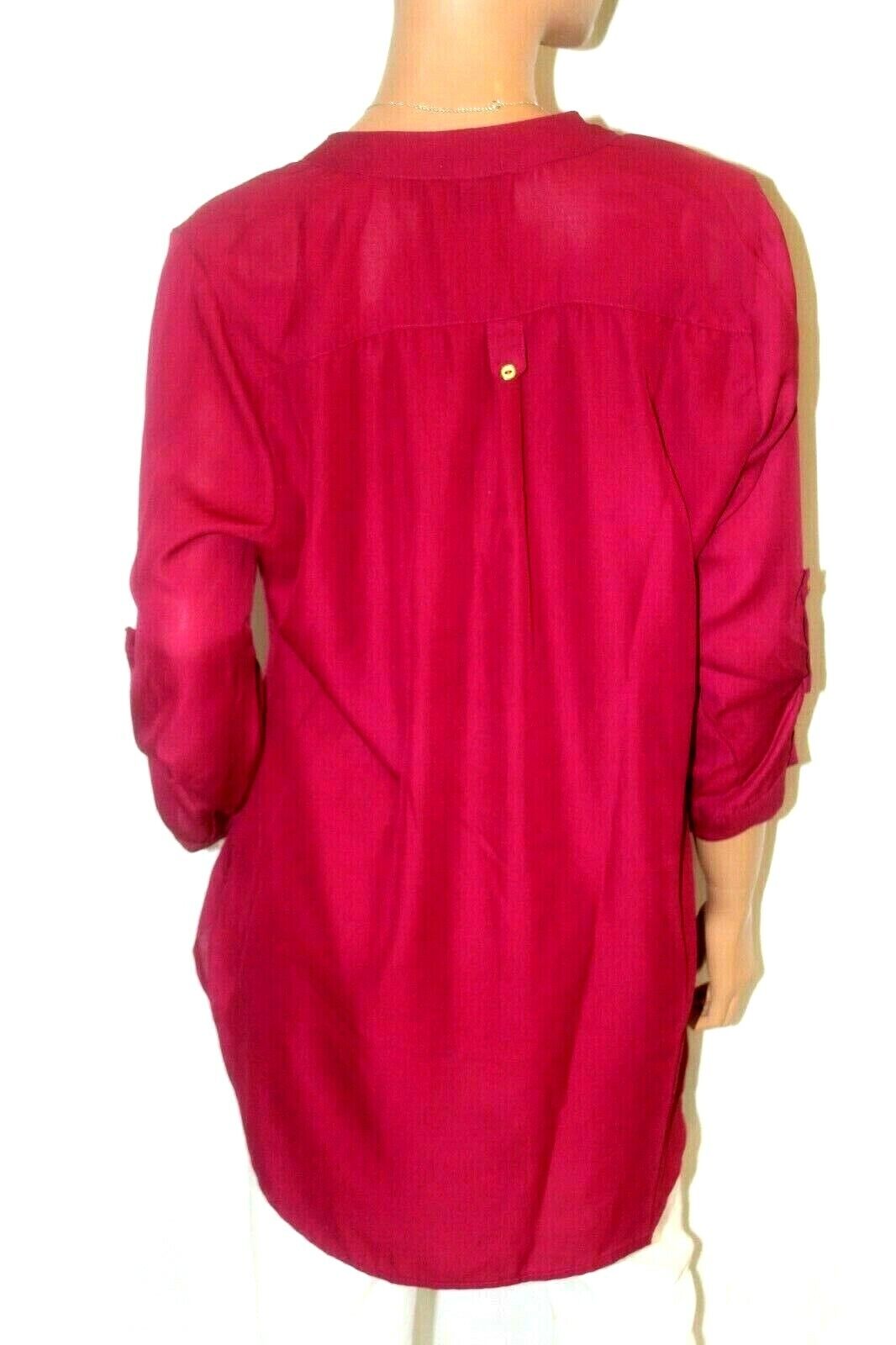 Rue 21 Button Pull Over Long Sleeve w/Button Straps Womens Top Sz XL