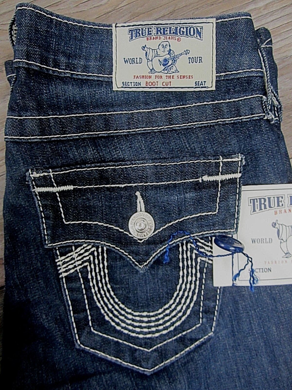 AUTHENTIC NWT True Religion Women's Bootcut  Jeans  26 X 29 Dark WFLP