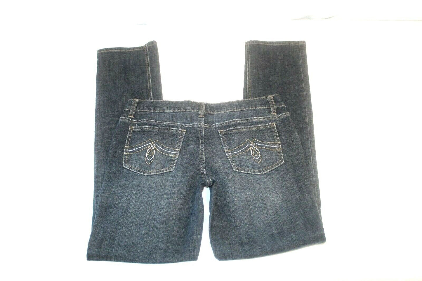 *MINT* Women's "SO" Dark Blue Denim Straight  Cut Jeans Size 5 / W28 x L32